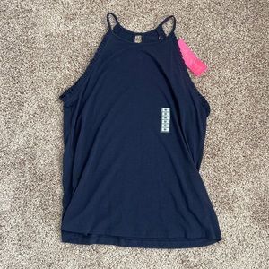 Navy High-Neck Lily Pulitzer Tank